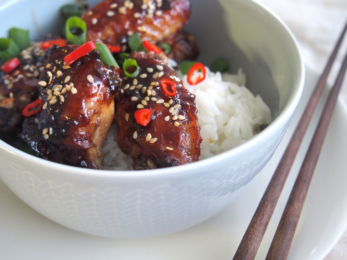My sticky chicken