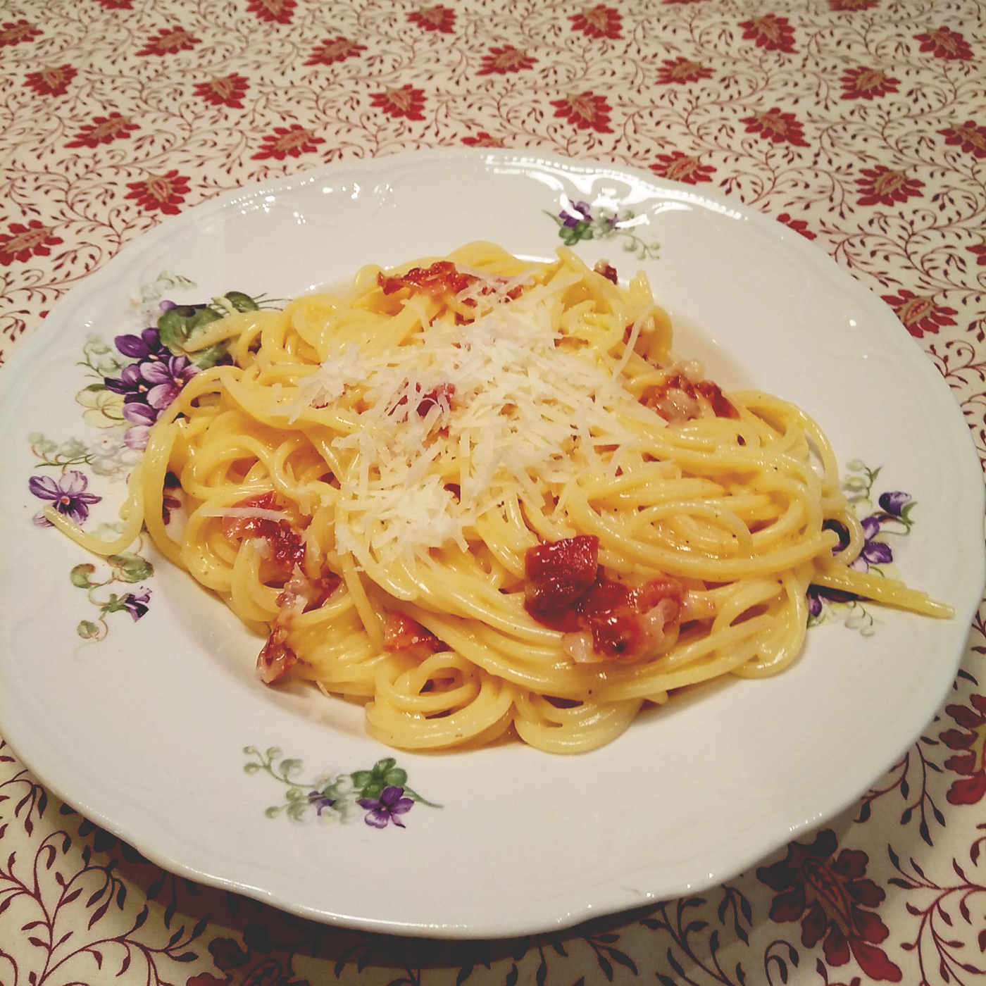 Pasta Carbonara – Opiskelijasafkaa | Lily