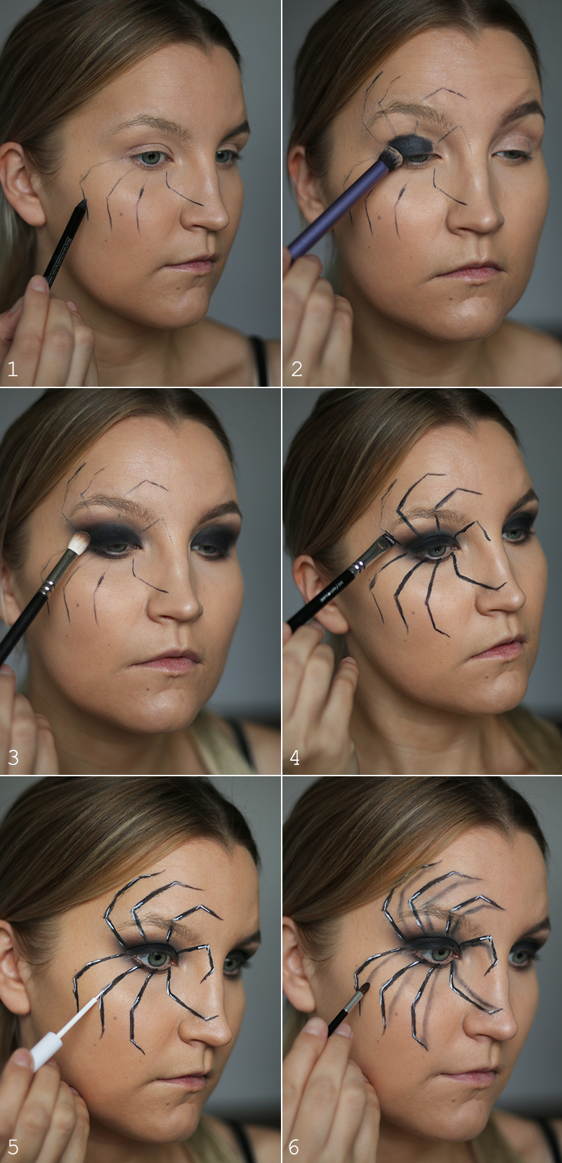 hämähäkki halloween meikki tutorial 2.jpg