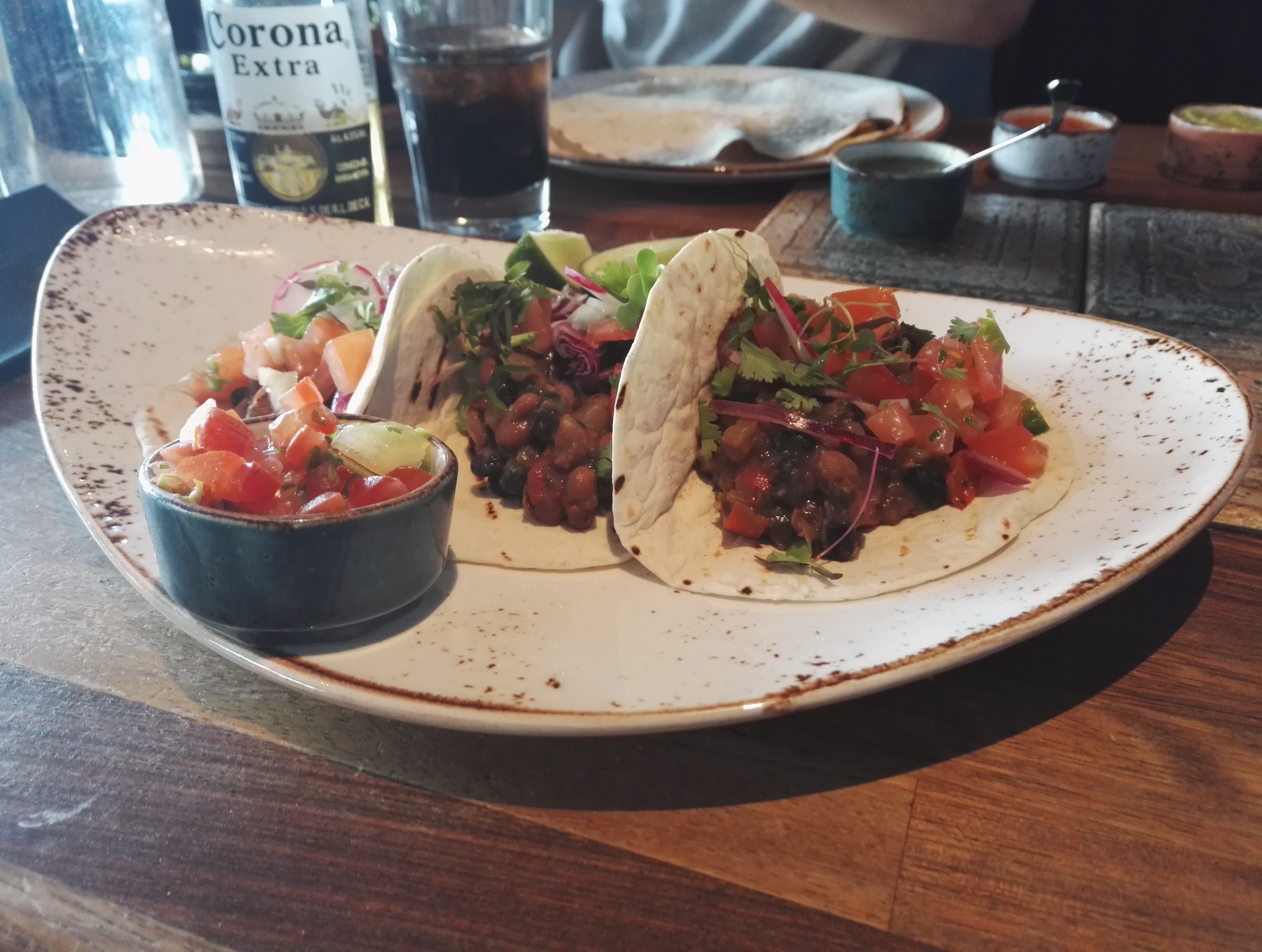 Tacos de vegetal. AIVAN FANTASTISEN HYVÄÄ!! Tacos de vegetal