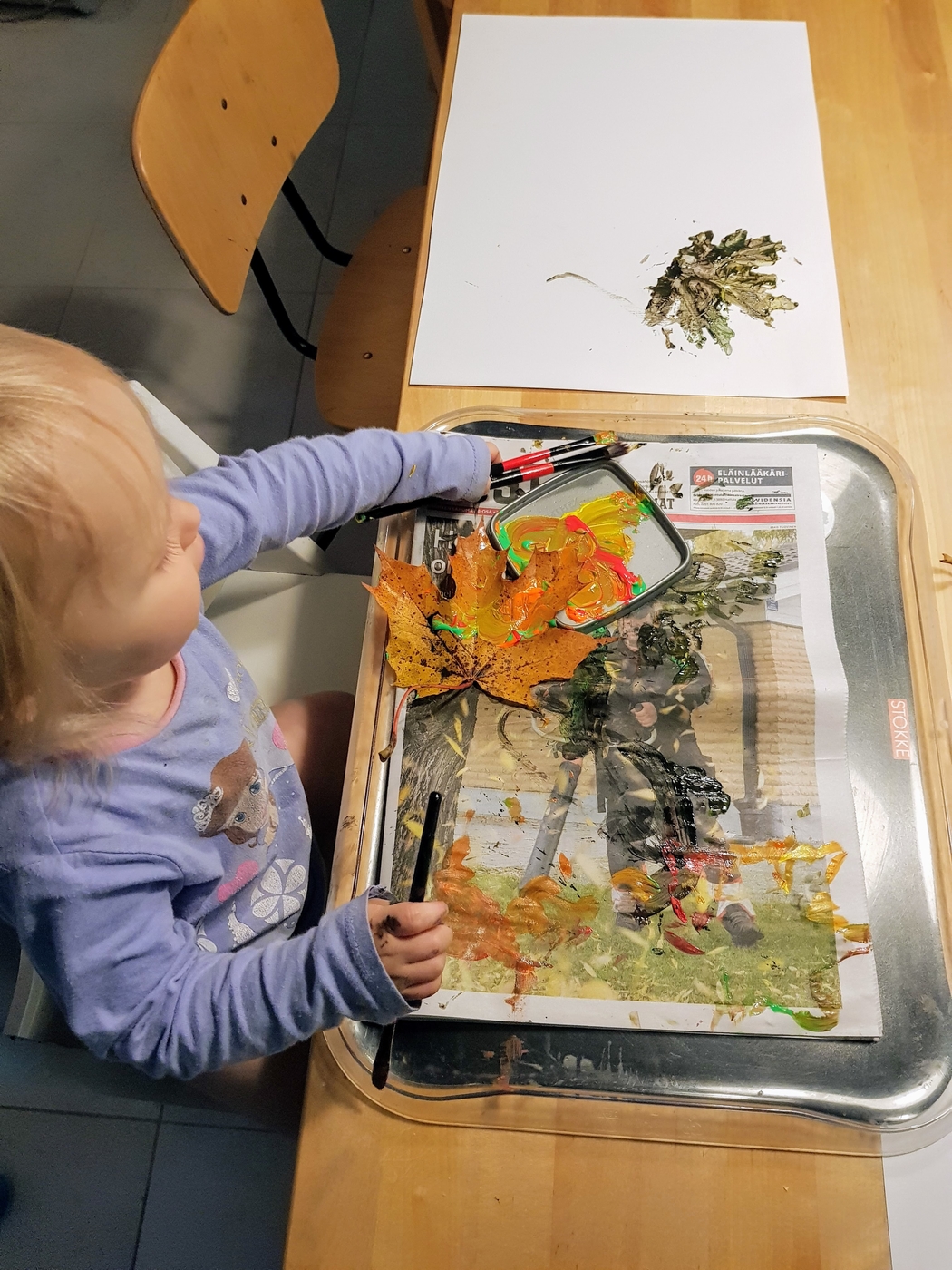 Syysaskartelua Lasten Kanssa Koti H meenlinnassa Lily