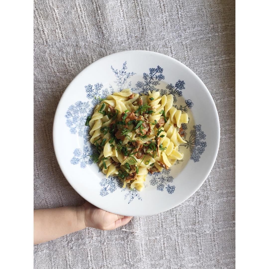 Gastronaatti - Arkiruokaa - Kantarelli-fenkolipasta.JPG