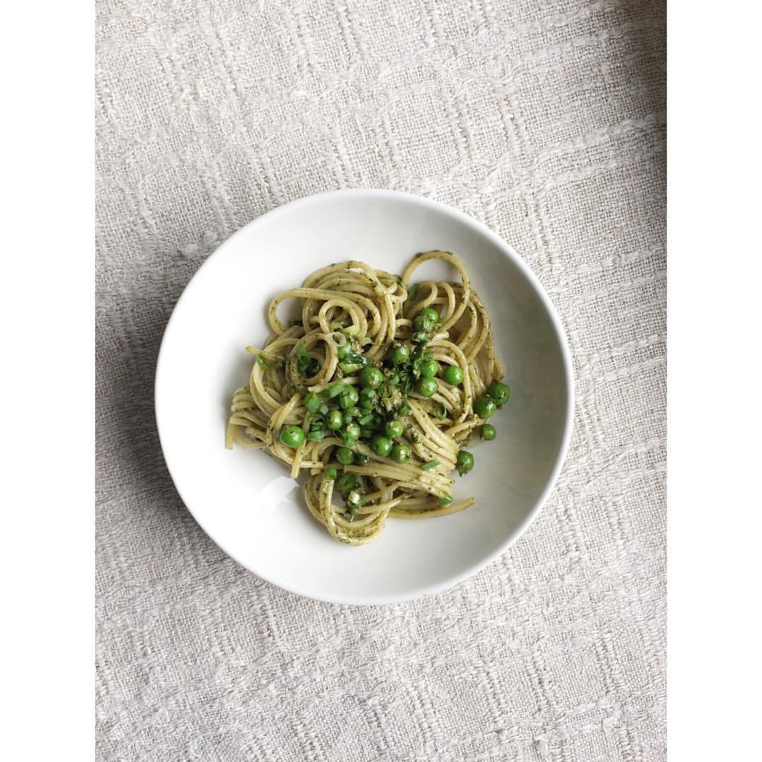 Gastronaatti - Spagettia ja basilikatahnaa.JPG