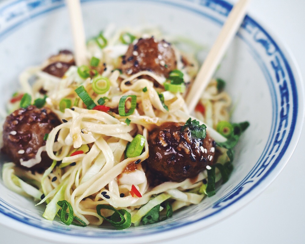 Mama’s meatballs aasialaisittain