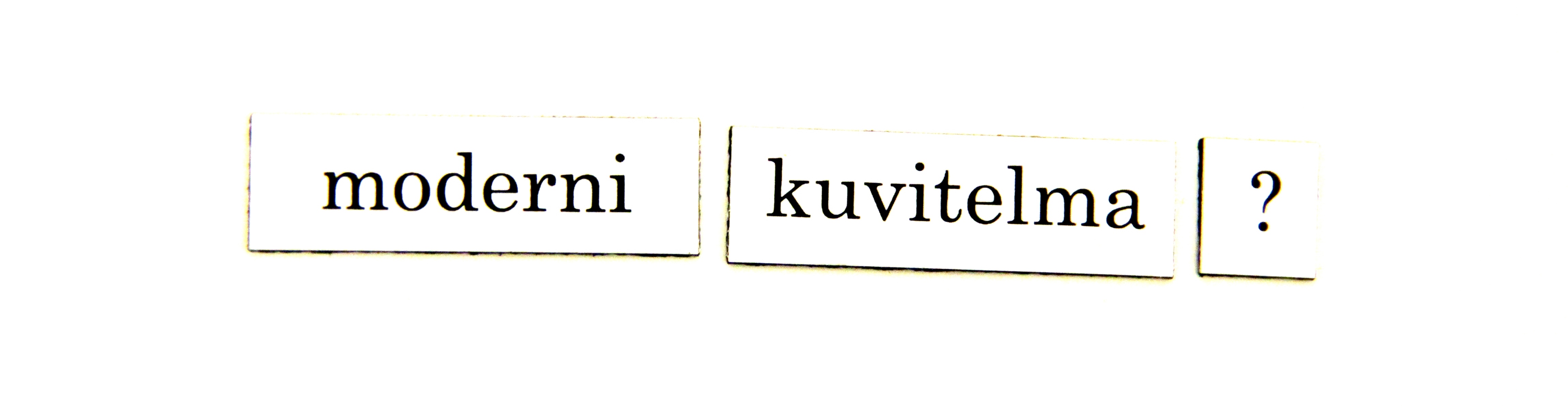 Moderni kuvitelma