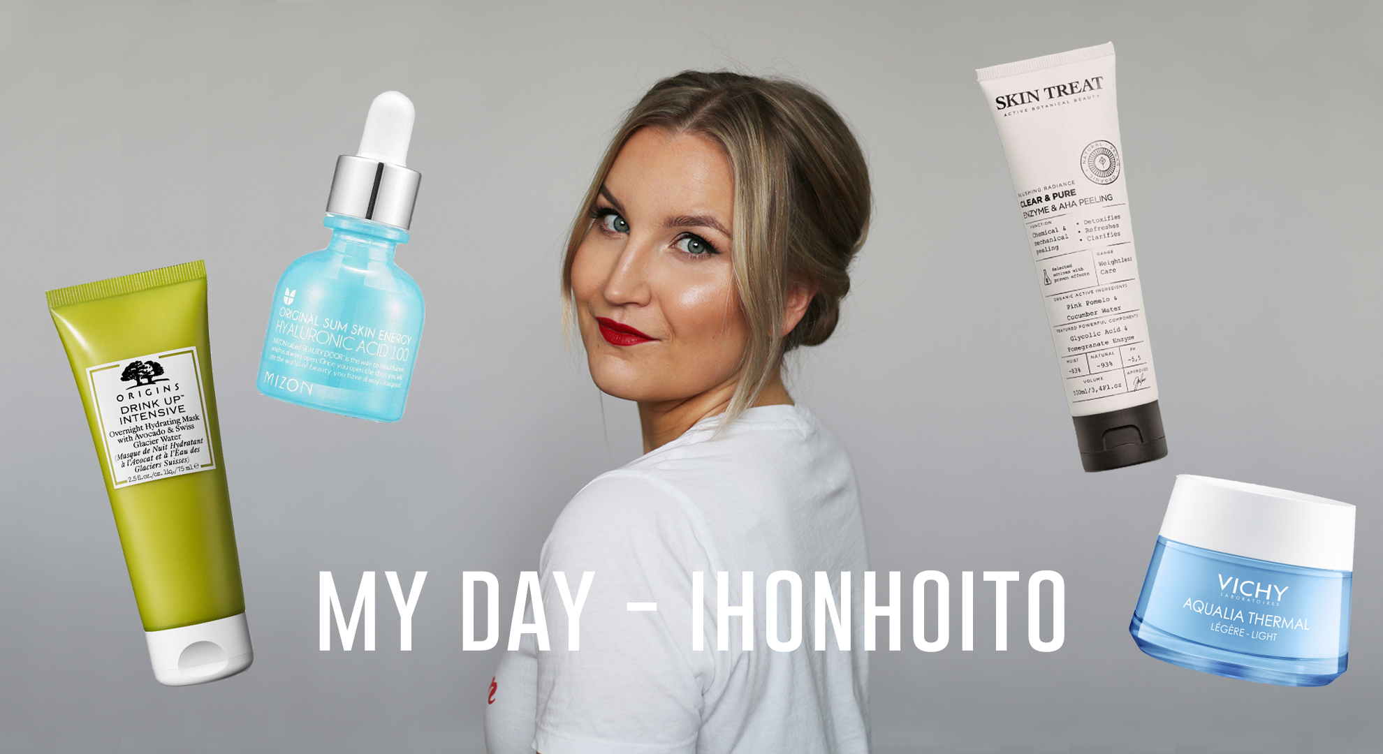 My day video Ihonhoitorutiinini, Putouskuvaukset ja pohjameikin