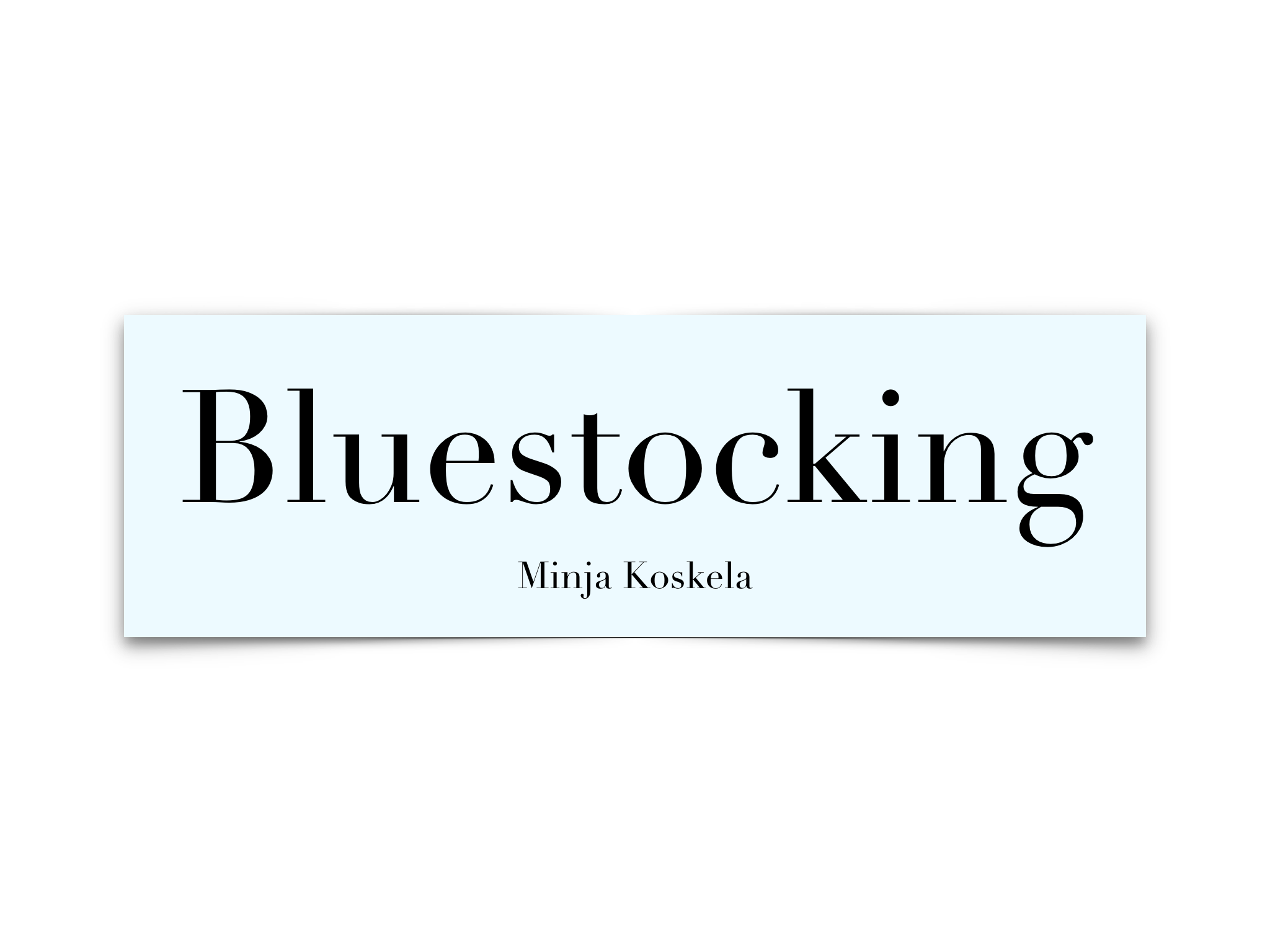 Bluestocking