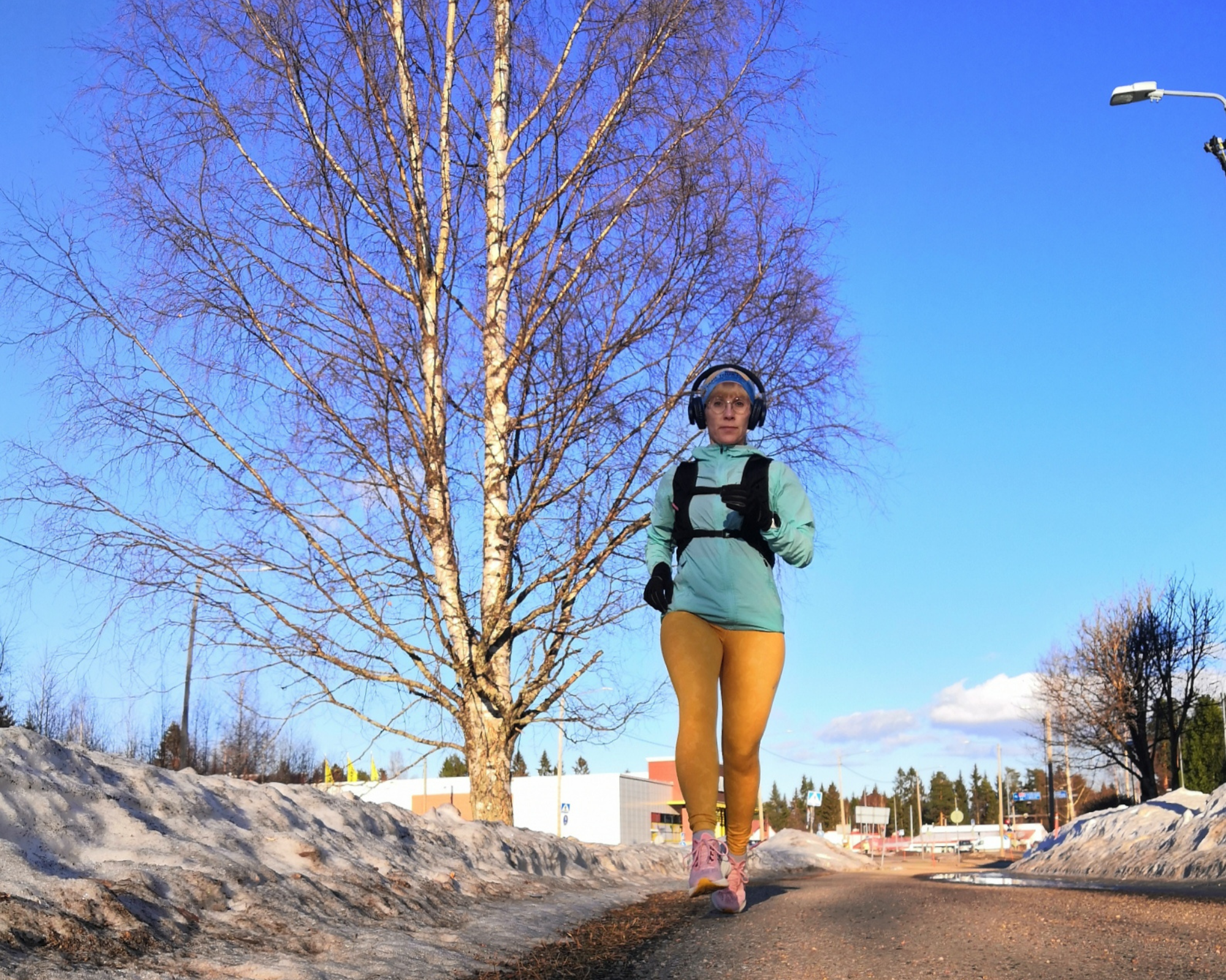 Juoksumäärää viikolla 16