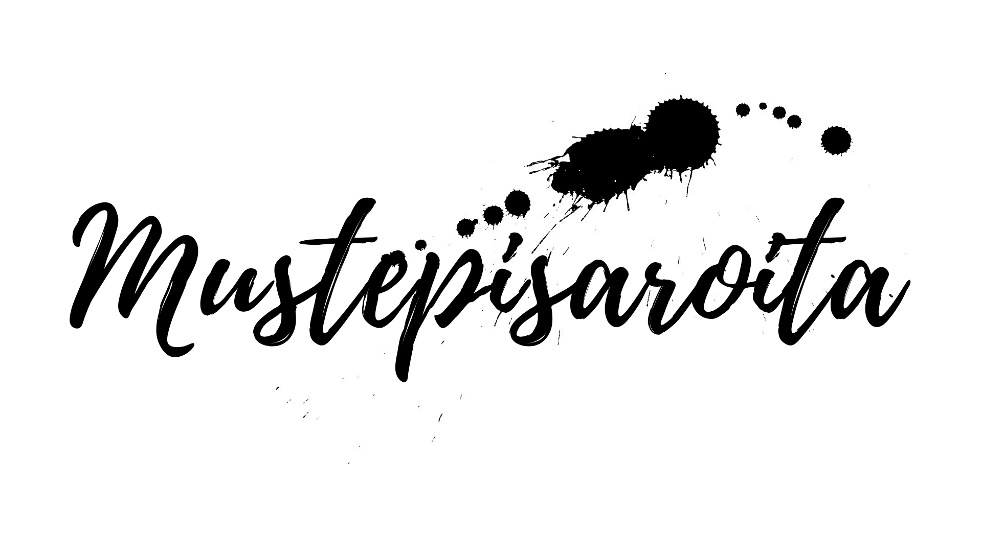 Mustepisaroita