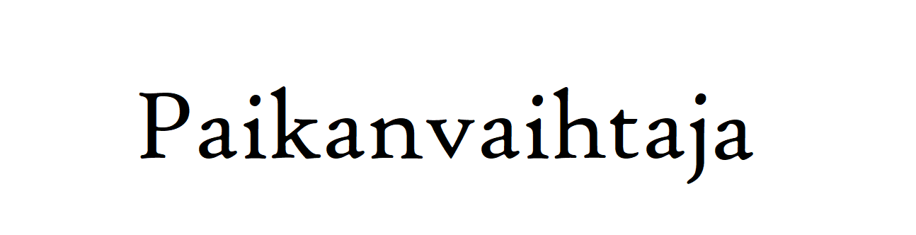 Paikanvaihtaja