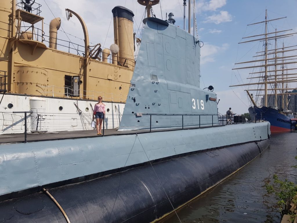 Sukellusvene Becuna Philadelphiassa
