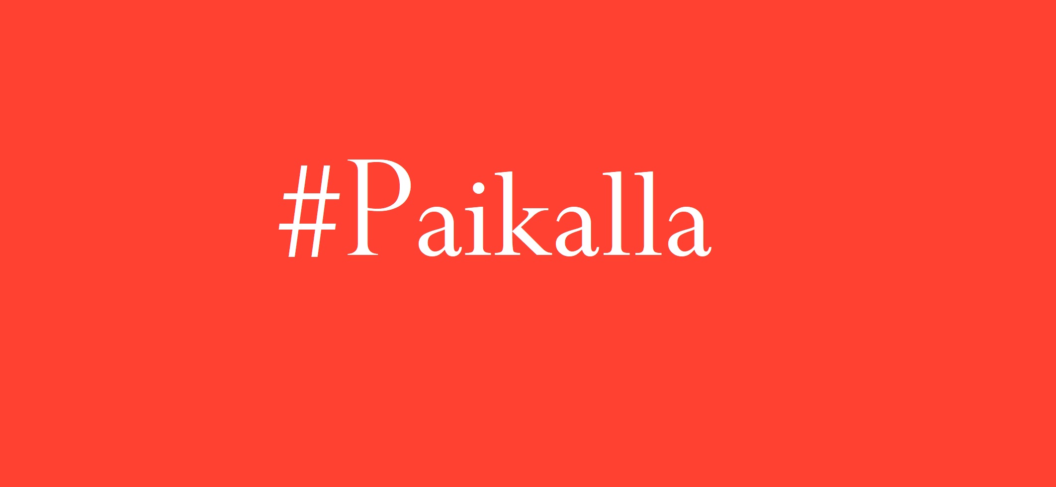 #Paikalla