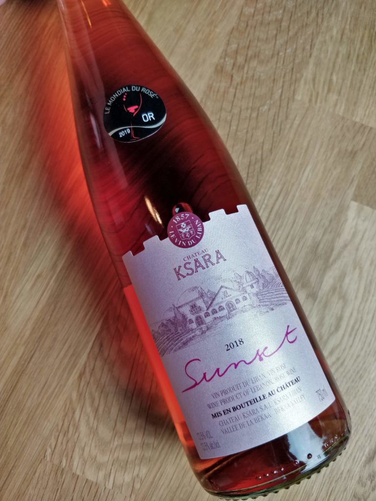 Perjantaipullo: Château Ksara Sunset Rosé 2018