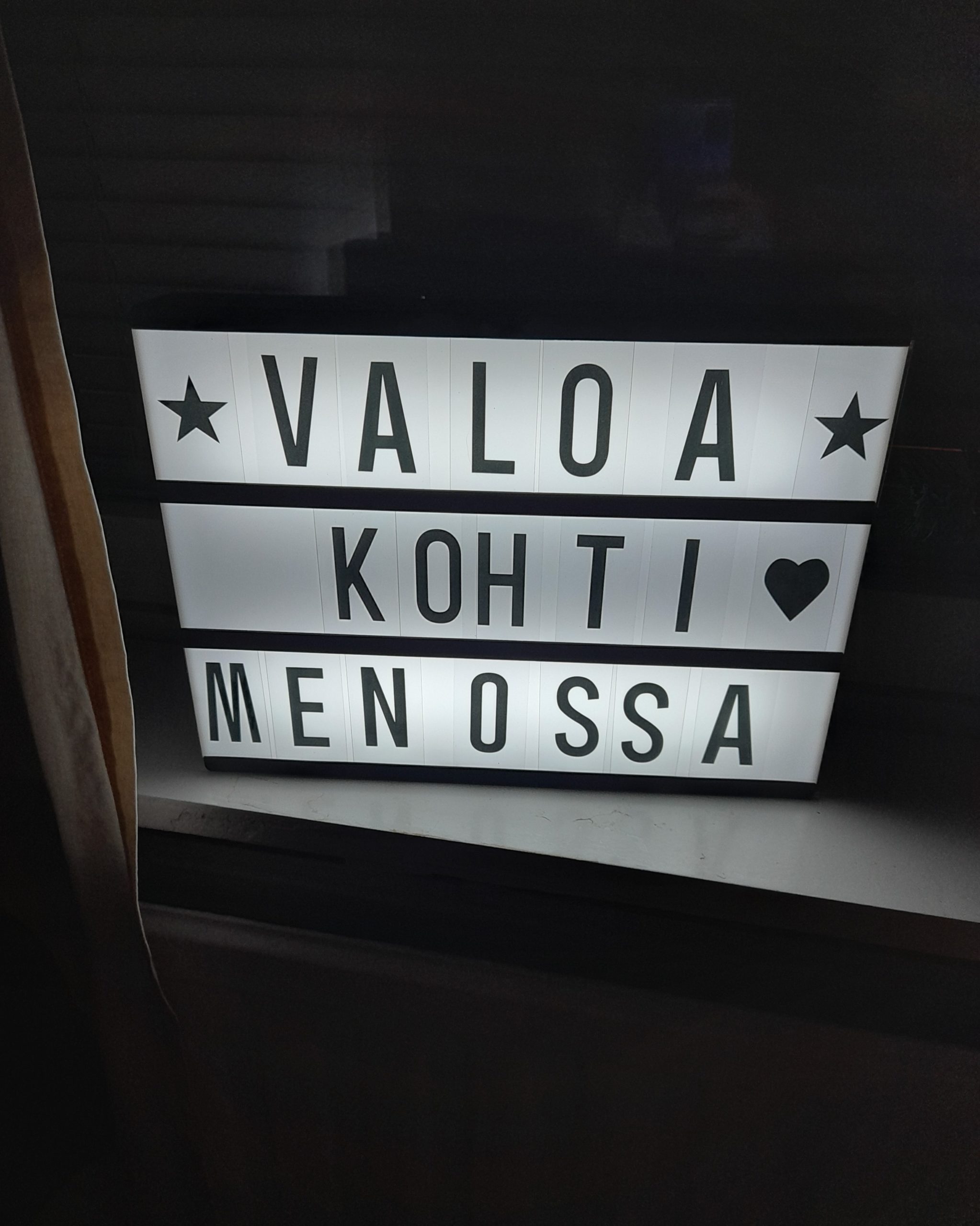 Ajatuksia vuoden pimeinpänä päivänä
