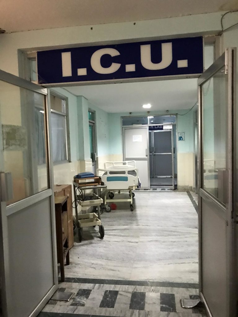 Harjoitteluvuorossa ICU
