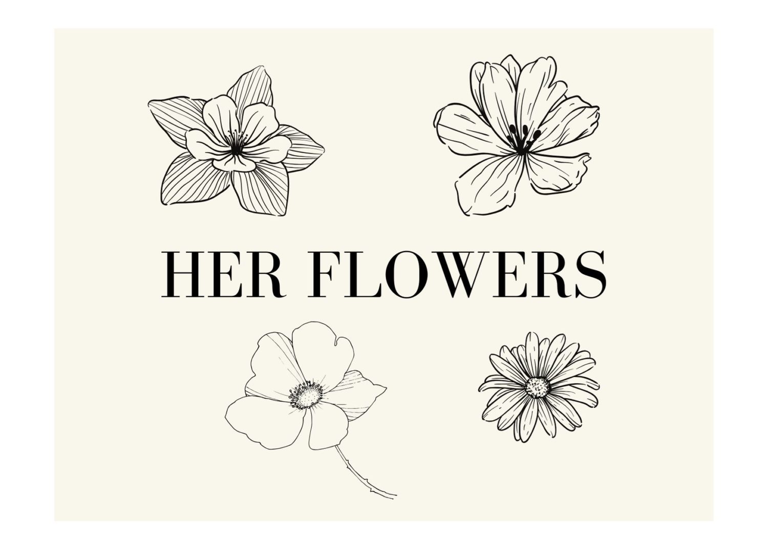 Her flowers