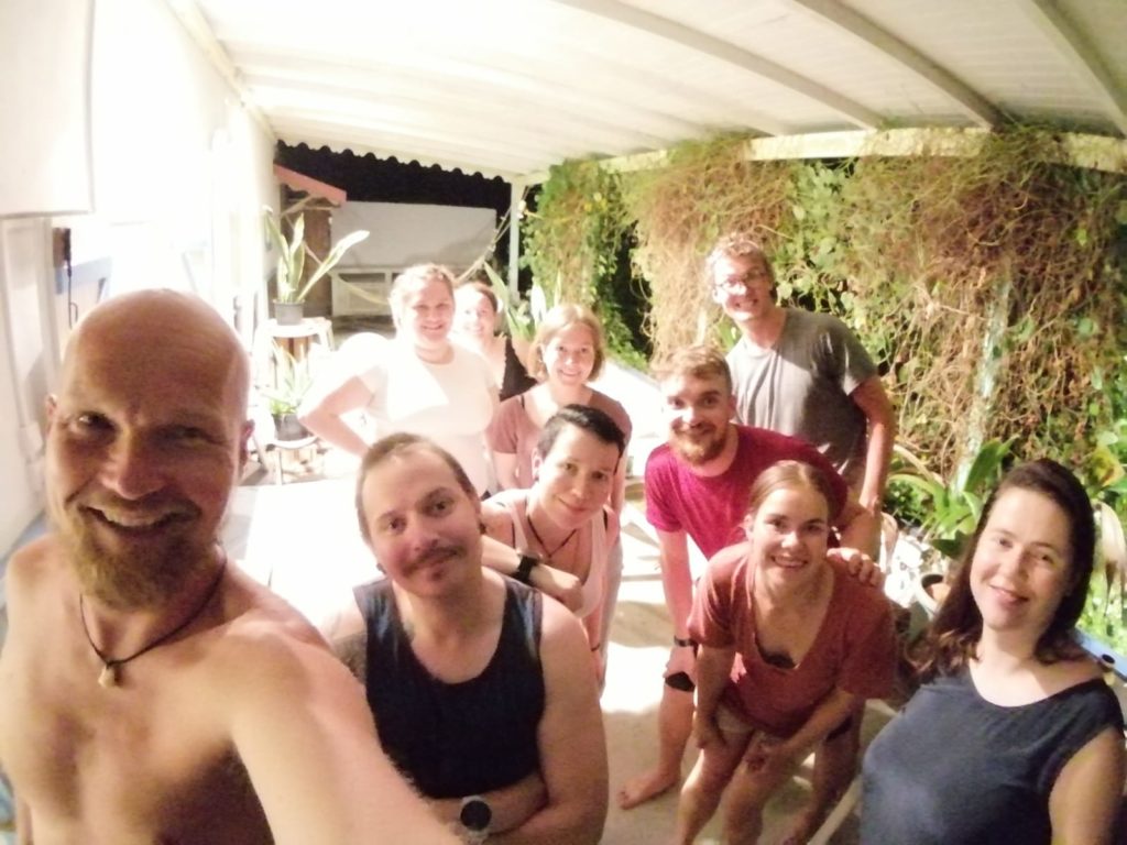 Vahinen hakureissun tiimi