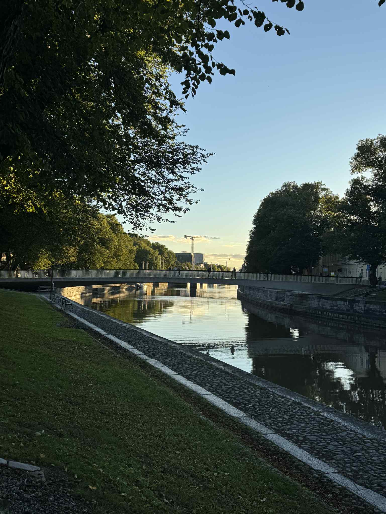 Aurajokirannassa