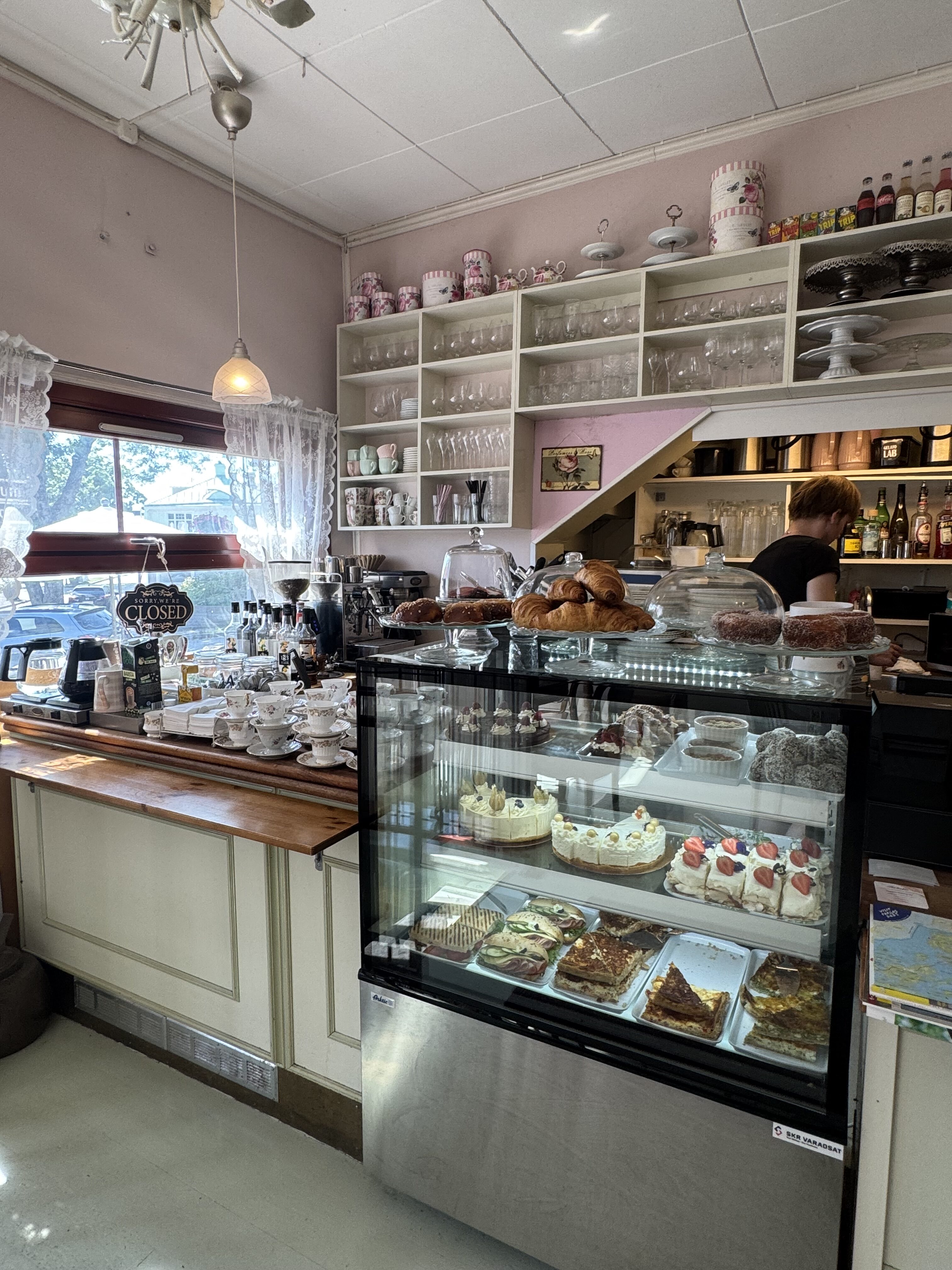 Cafe Hallonbladin tarjottavat