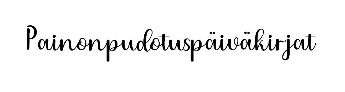 Painonpudotuspäiväkirjat