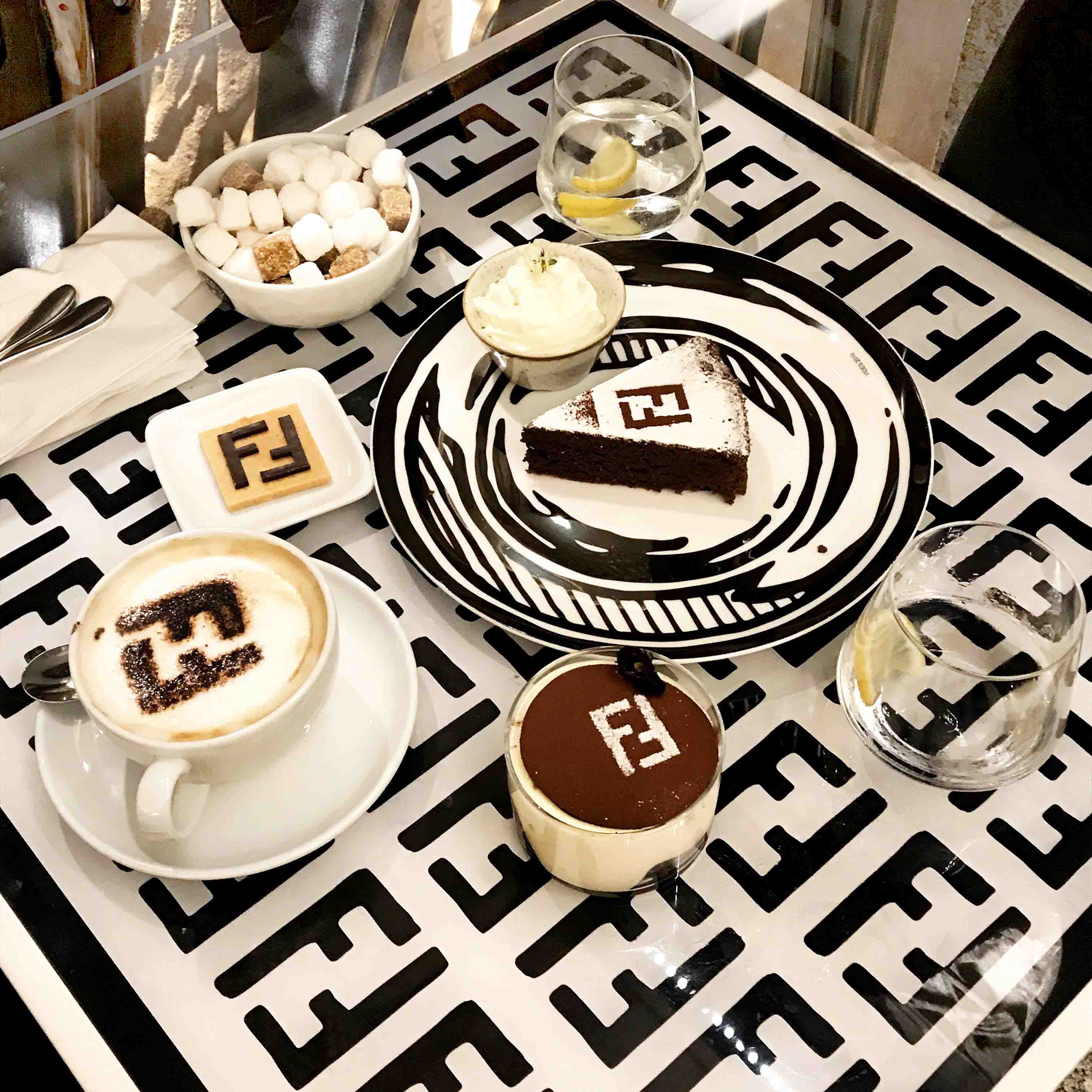 Fendi cafe harrods sales menu prices