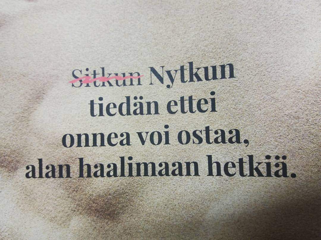 Kateus on katsojan silmissä.