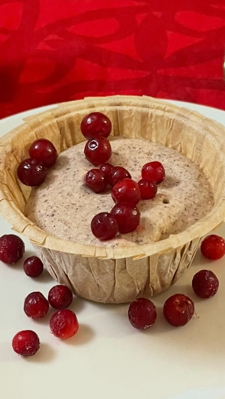 Tarjoiluehdotus: Marianne-semifreddo.
