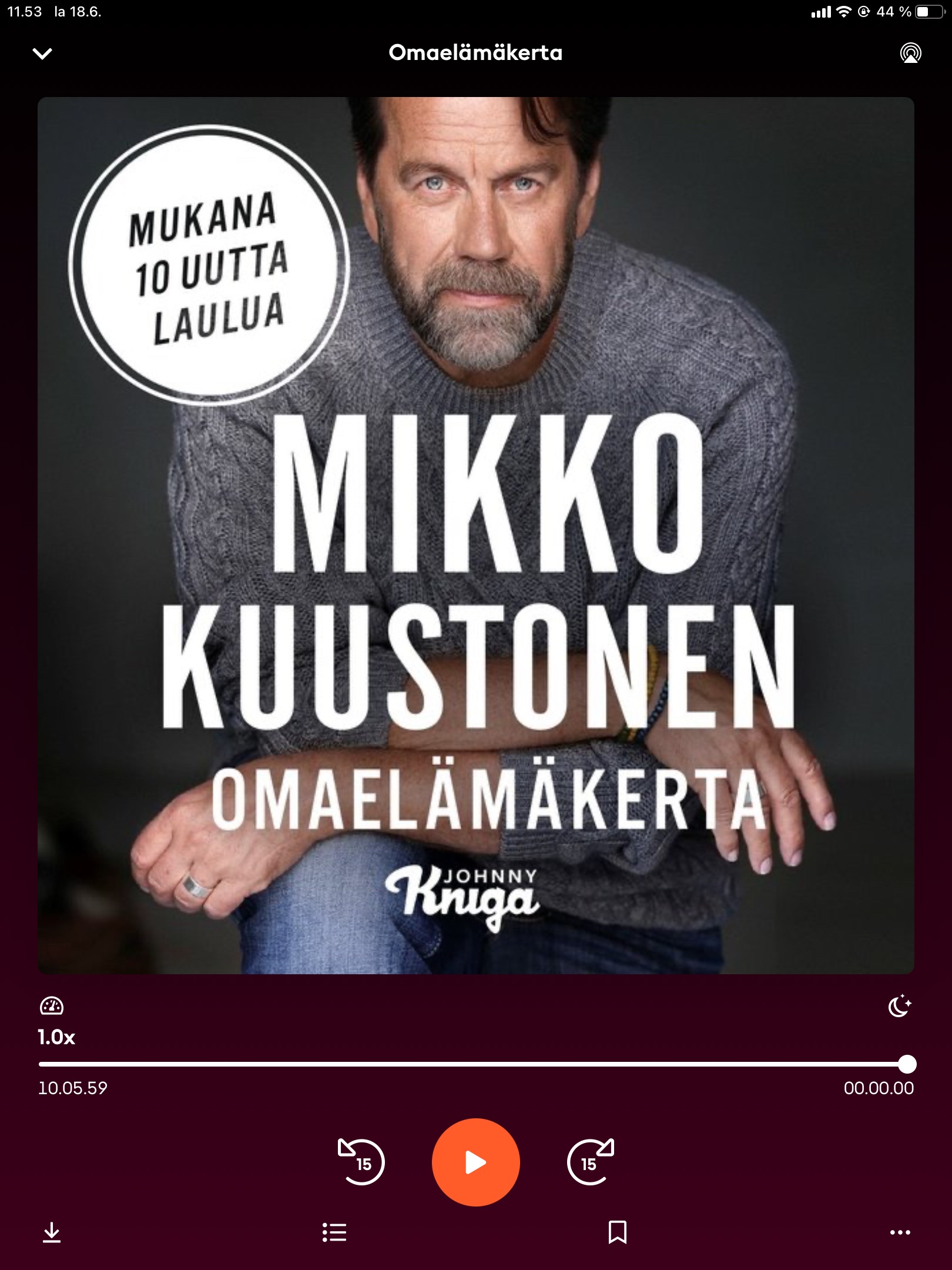 Kuuntelu- ja lukuvinkit Kuustonen