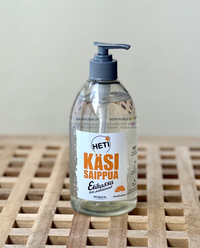 käsisaippua heti