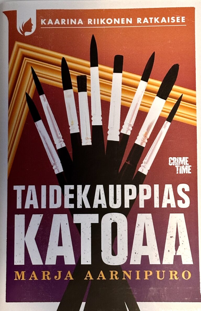 Taidekauppias katoaa – katso kirjailijahaastattelu