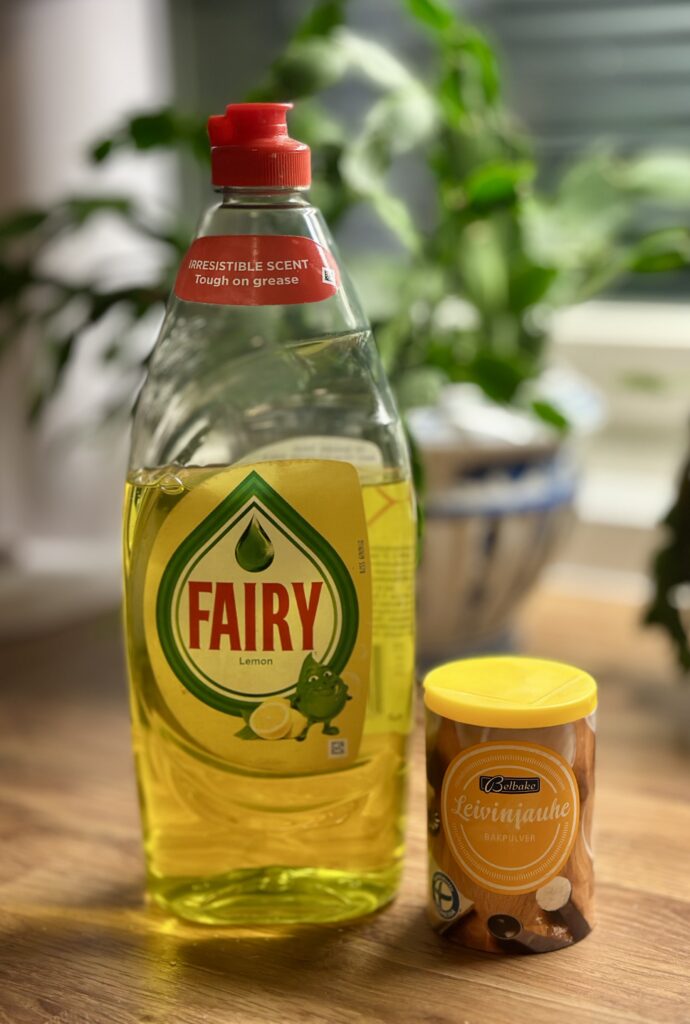 vanha aurinkosuojatahra pois fairy ja sooda