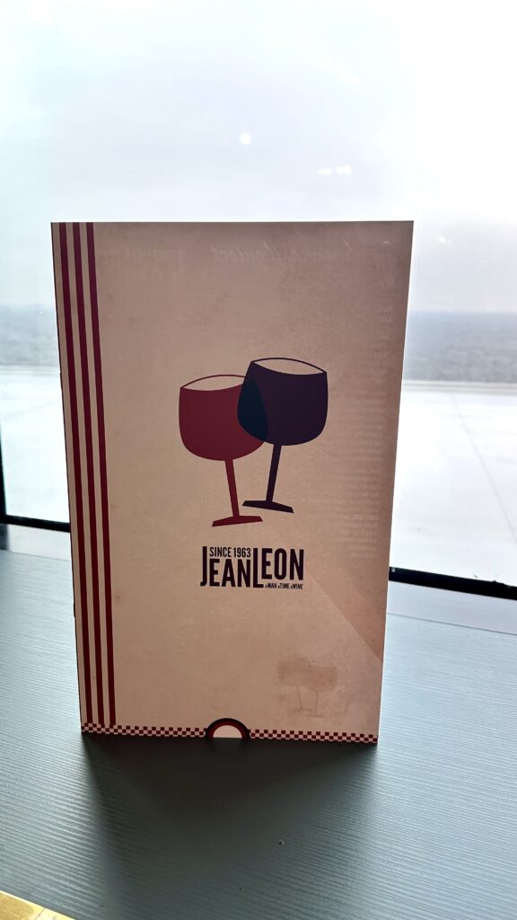 Jean Leon -menu 