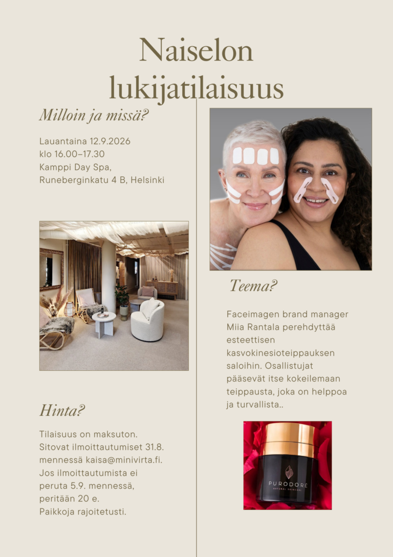 Ilmainen lukijatilaisuus 12.9. Helsingissä