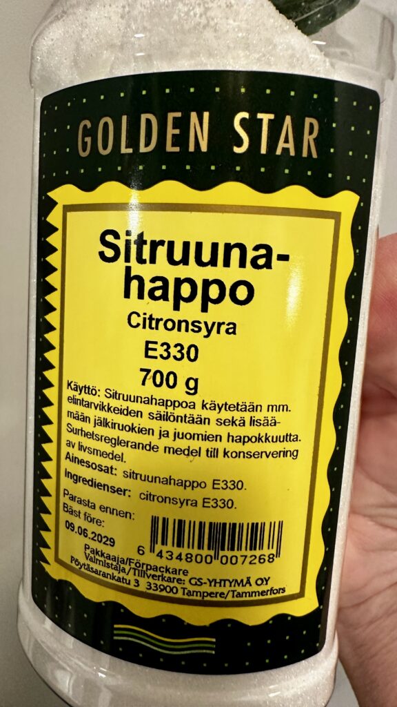sitruunahappo