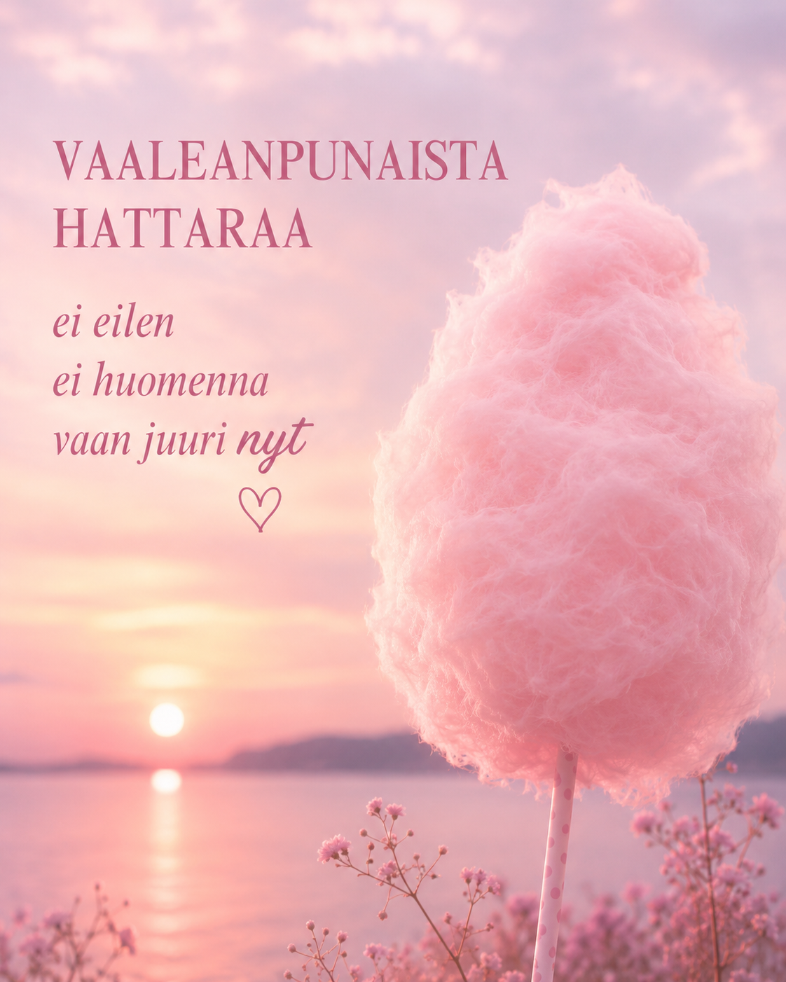 Kuun sadetta, yrtti tarhoissa